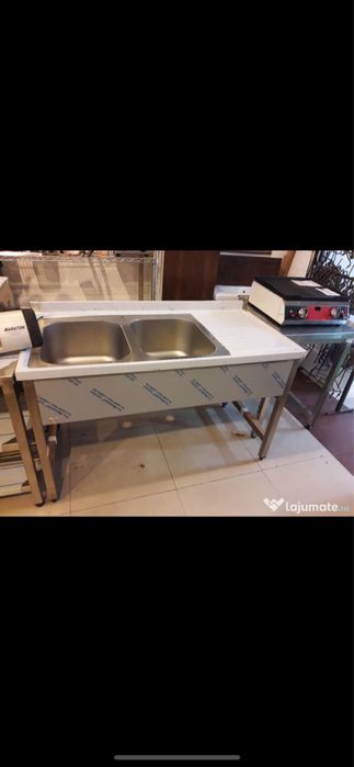 Mobilier horeca / mese de inox / spalatoare / hote inox