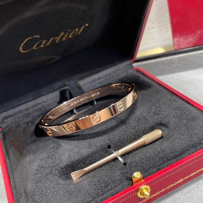 Brățară Cartier Love Aur Rose - nouă, în cutie
