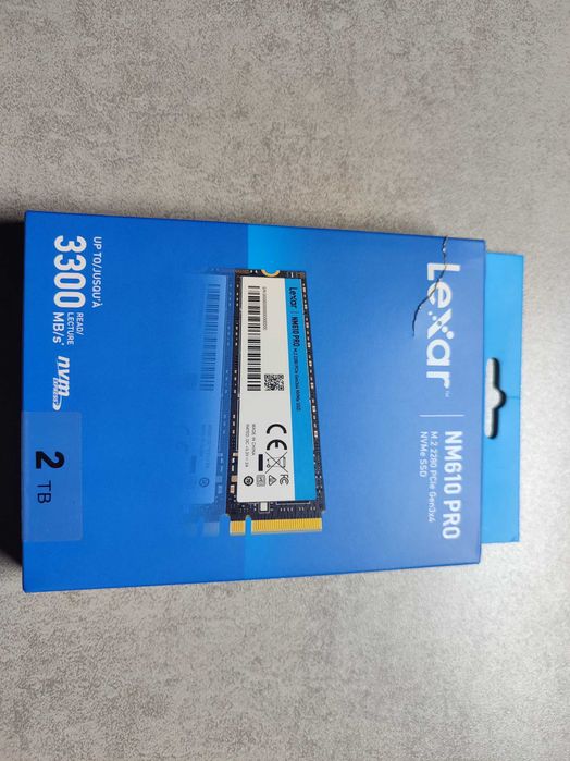 2 TB Lexar, Crucial Xolati yangi 190$