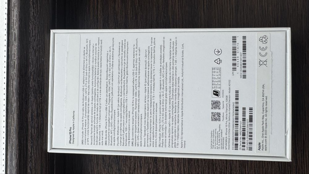 Iphone 15 Pro impecabin