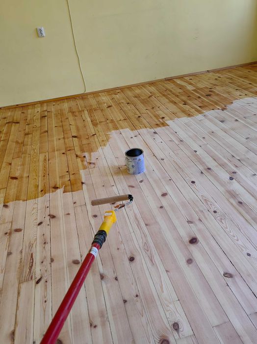 Циклене на паркет и дюшеме