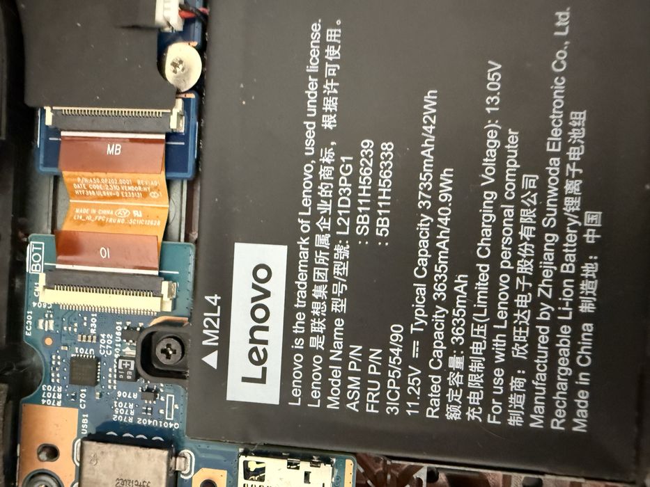 Lenovo Thinkpad L 14 Gen 4 Amd Ryzen piese baterie carcasa placa de baza