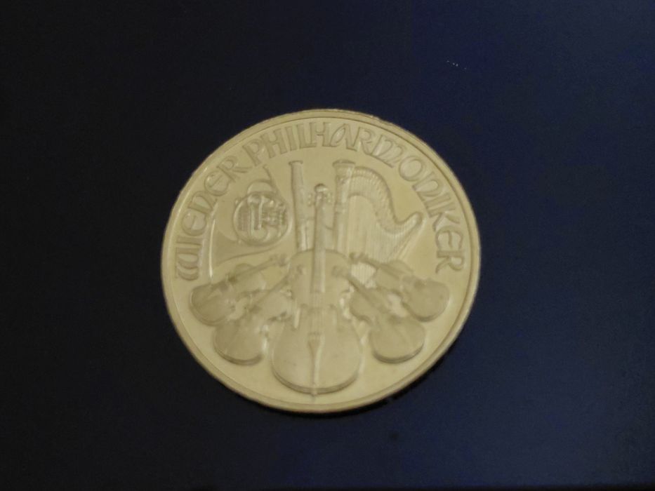 Vand moneda aur Wiener Phillarmoniker 500 schilling 1992