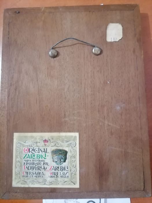 Zarebski Arta Antica,piesă originala,sculptat Morelo, Zeu Aztek/Mayas