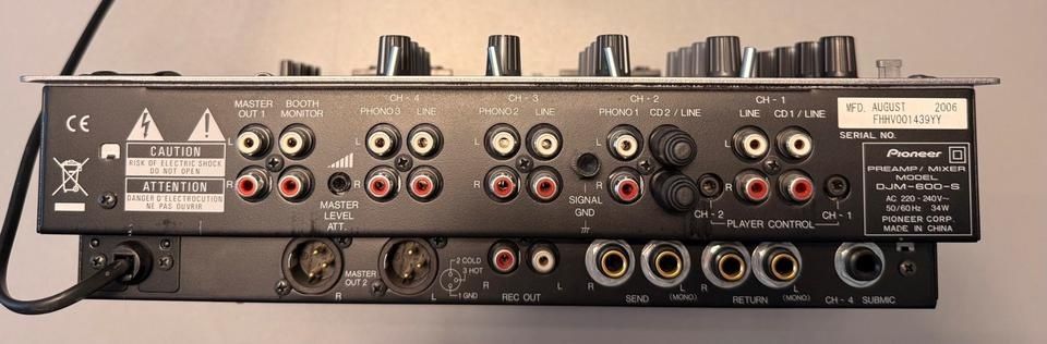 Pioneer djm 600 de colecție