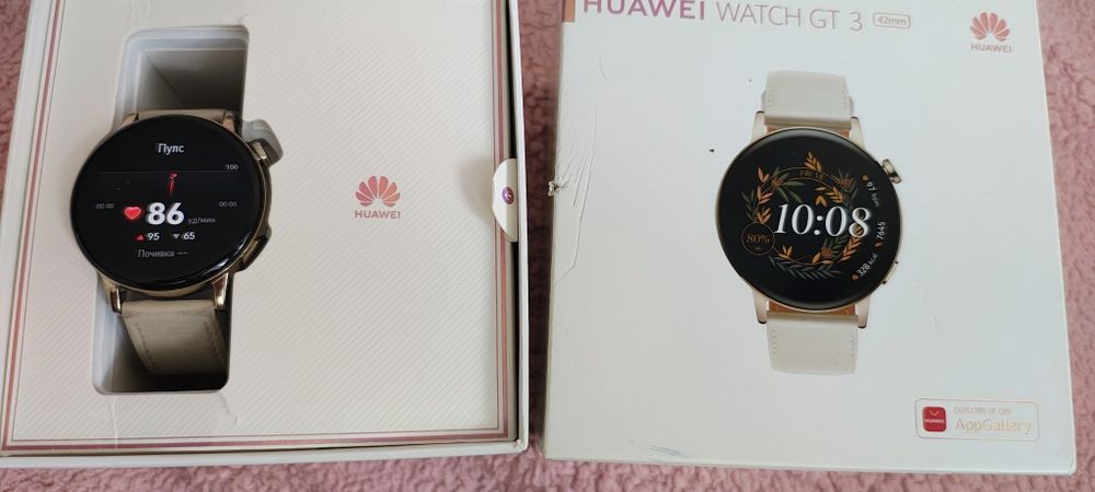 Huawei GT 3 и Самсунг fit 3