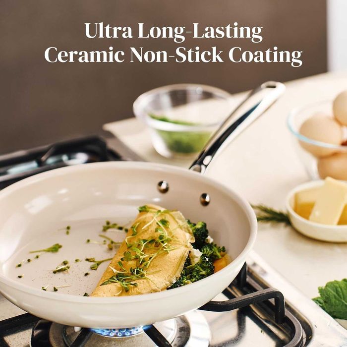 Индукционен тиган Redchef, Керамичен, 28 см, незалепващо покритие