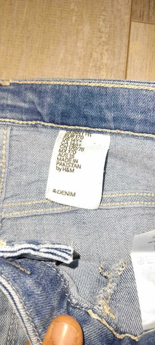 Дънки НМ, блуза Zara и блуза Place за ръст 164/170