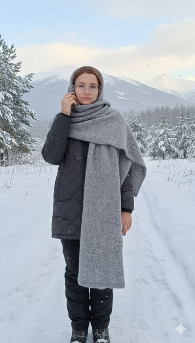 Шарф-плед Альпакот