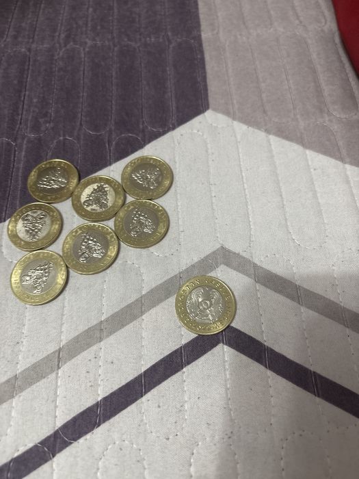 Монета 100 тг. Сакский стиль - «Олень»