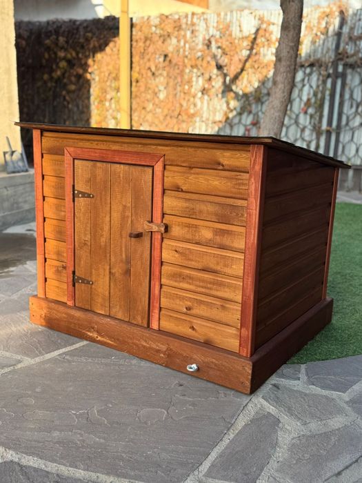 Будка для собак утепленная