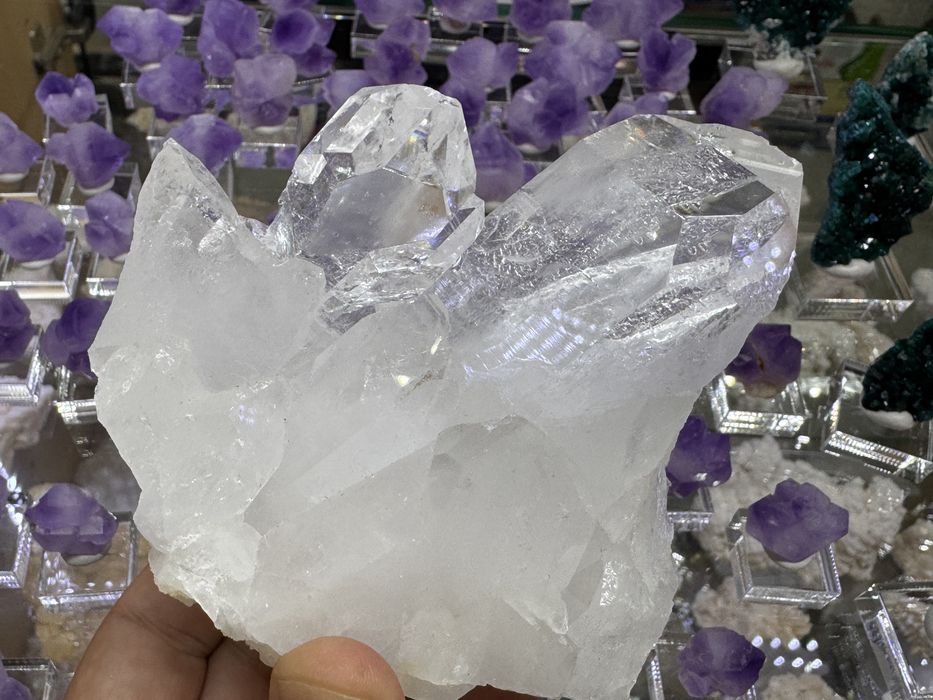 Лемурийски кристал / Lemurian Quartz ,естествен минерал,