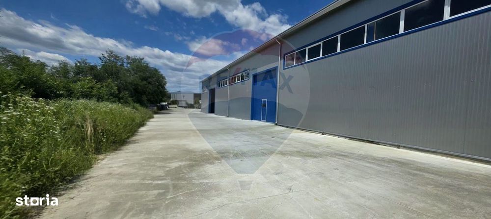 Hala industriala 9700 mp pregatita pentru productie/logistica 600 KVA