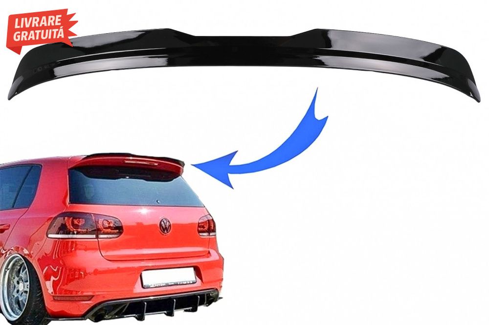 Eleron Luneta Add On VW Golf 6 Hatchback (2008-2012) GTI Design Negru