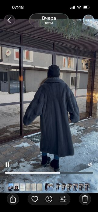 Продам норковую шубу