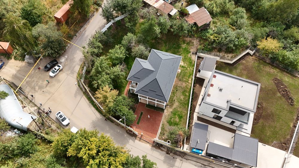 Съемка с дрона квадрокоптера