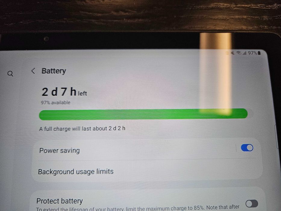 Samsung Galaxy Tab A7 10.4 (2020) с дефект на дисплея