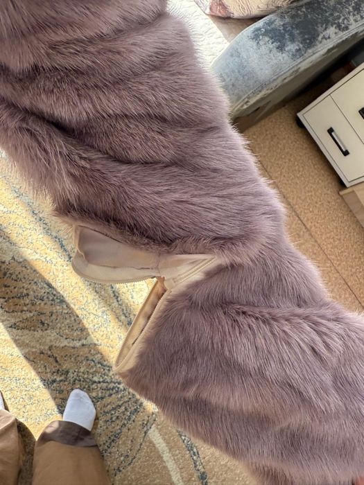 Норковая шуба трансформер