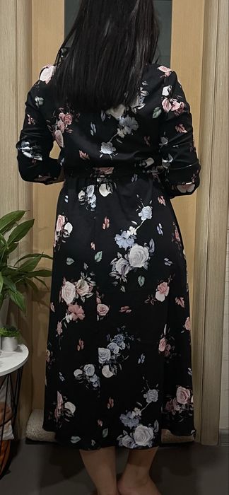 Дамска черна  рокля