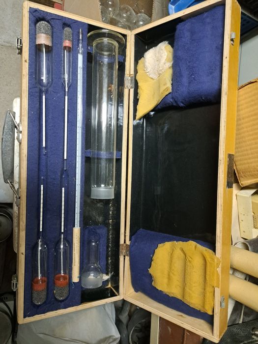 Комплект ареометр для кислот.