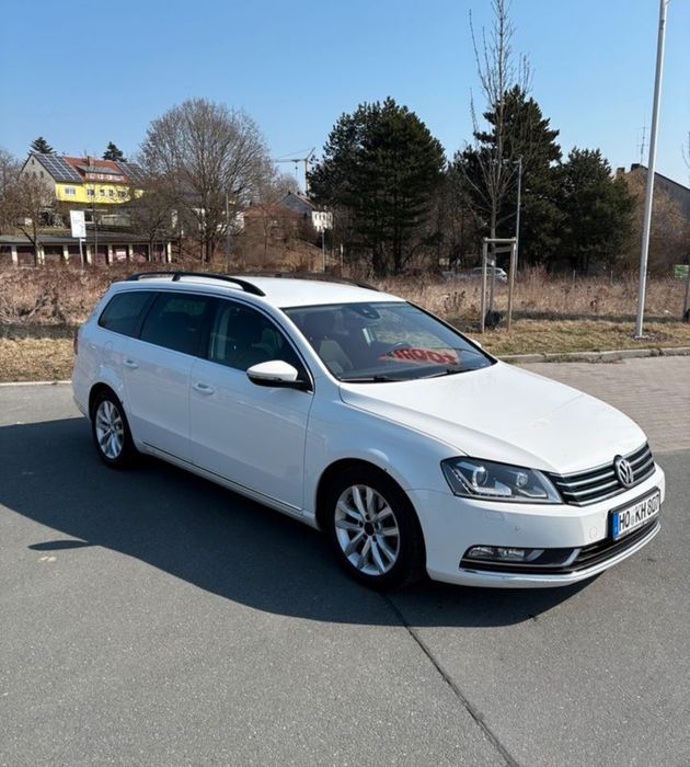 Usa vw passat b7 negru alb brec combi