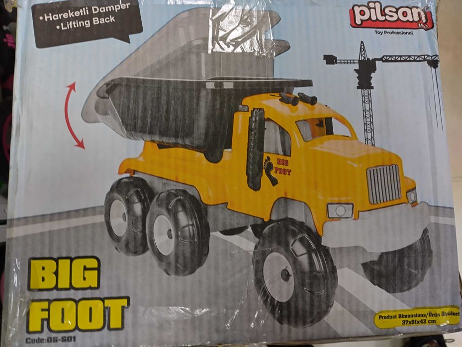 PILSAN Детски камион BIG FOOT