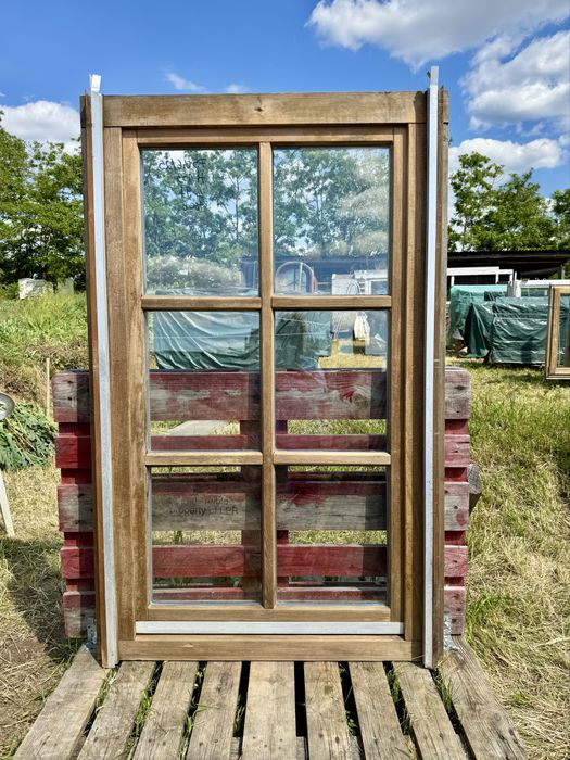 FEREASTRA LEMN Antichizata cabana casa termopan H 153 x L 97 buc 7