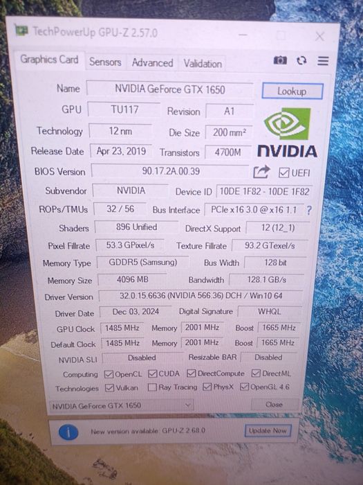 Vand placa video gtx 1650 4gb Gainwand Pegasus