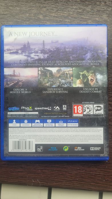 Игра на пс4 метро