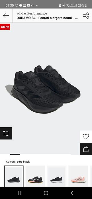 Adidasi running Adidas noi mar 37 negri