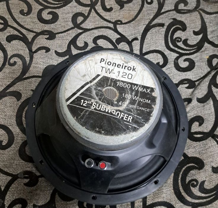 Сабвуфера PIONEIRok сгорела катушка