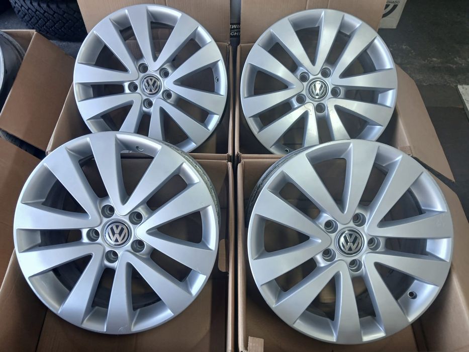 Jante aliaj originale VW Passat Golf Tiguan Caddy - 5x112 R17