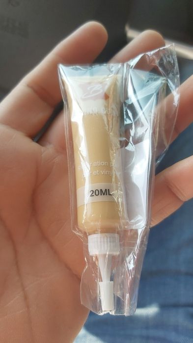 Crema vopsea piele crema reparație piele Tub 20ml