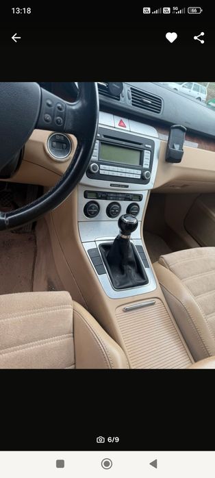Față completă bot VW Passat B6 negru LC9X bară faruri trager radiatoare capotă