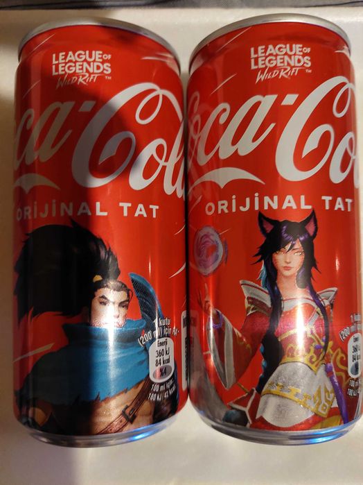 продавам чисто нови пълни кенчета на COCA COLA/КОКА КОЛА