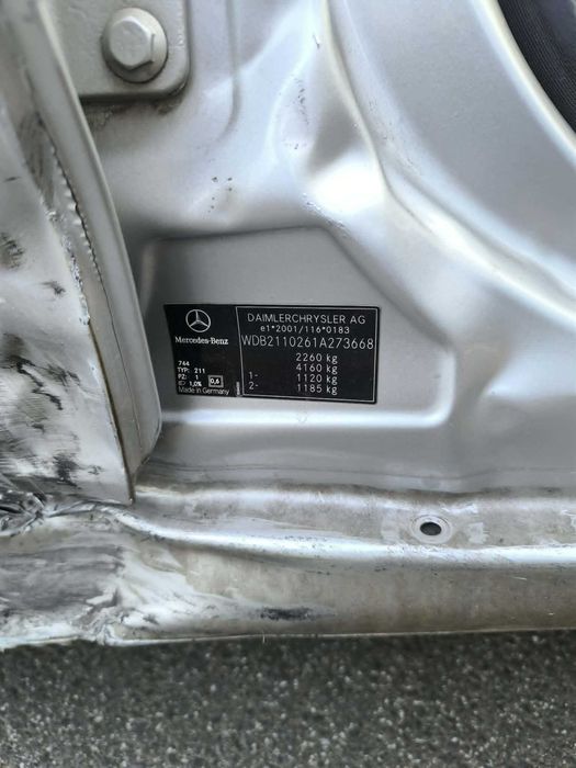 Mercedes E320 CDI W211 204 к.с. НА ЧАСТИ