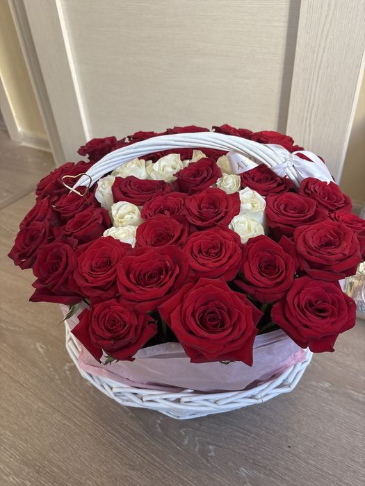 Букет  розы 45 штук