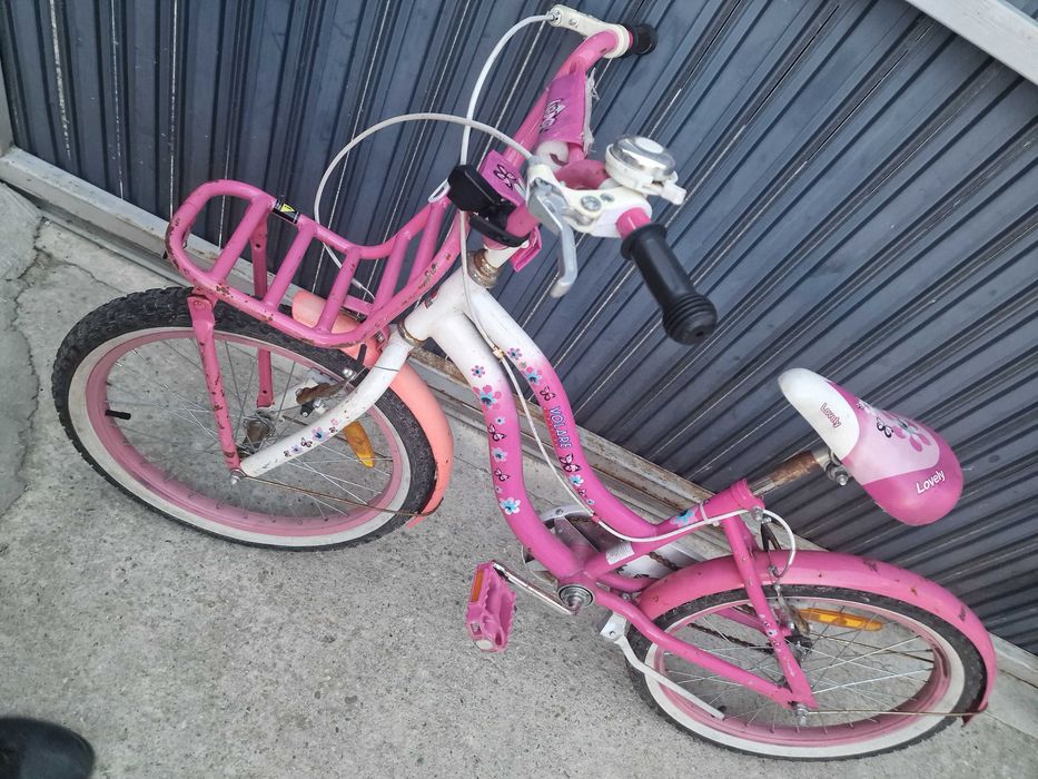Bicicleta de fetita, ROZ, stare buna de functionare, 5-8