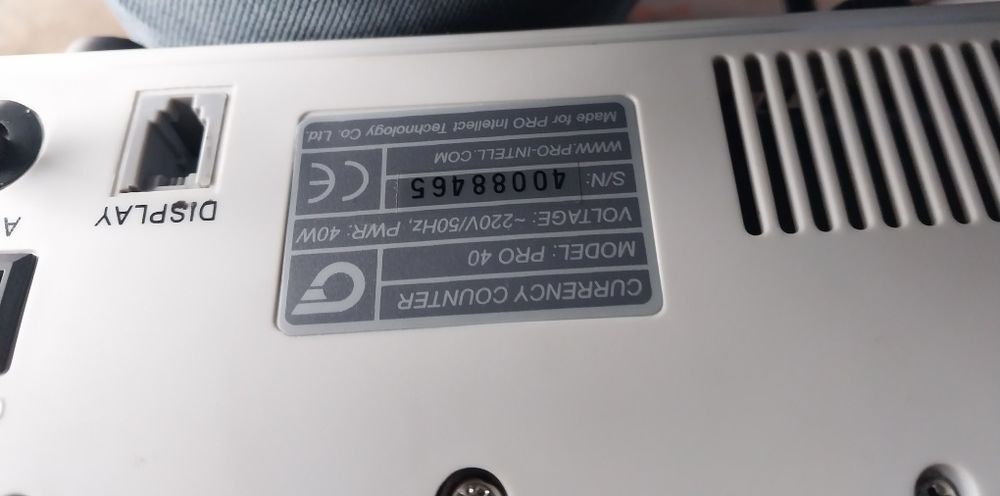 Машинка для счета денег банкнот