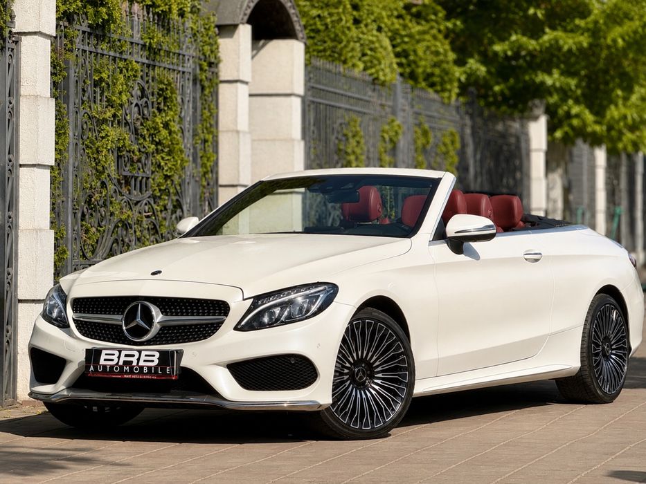 • Mercedes C200 Cabrio / Extra full / Packet Amg • Burmester / Soft Top Visiniu / 4 Matic -- Parc Auto / RATE •