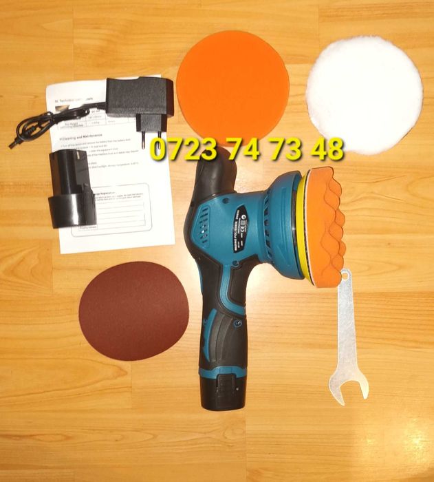 Masina polisat noua aparat polisat nou sigilat smirgheluit