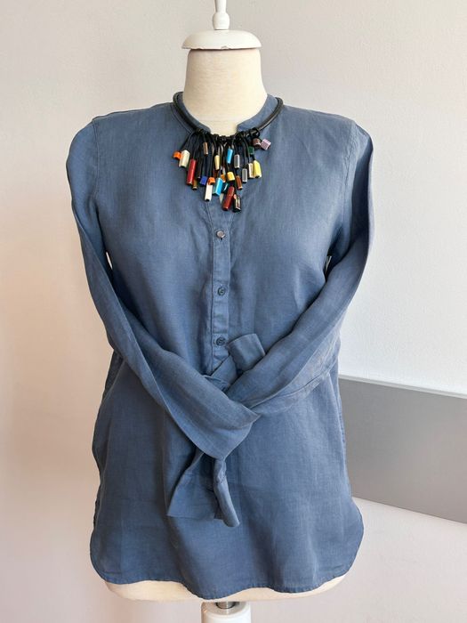 Mos Mosh  ленена туника в пастелен цвят