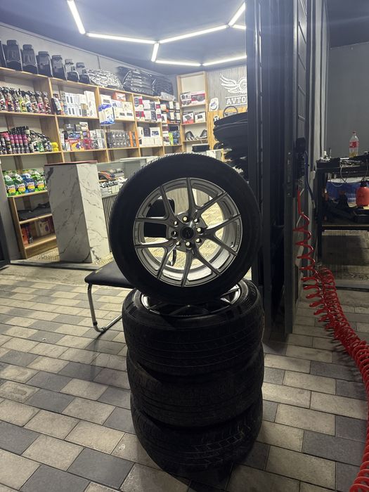 Диски с балоном в хорошем состоянии 195/55 r15