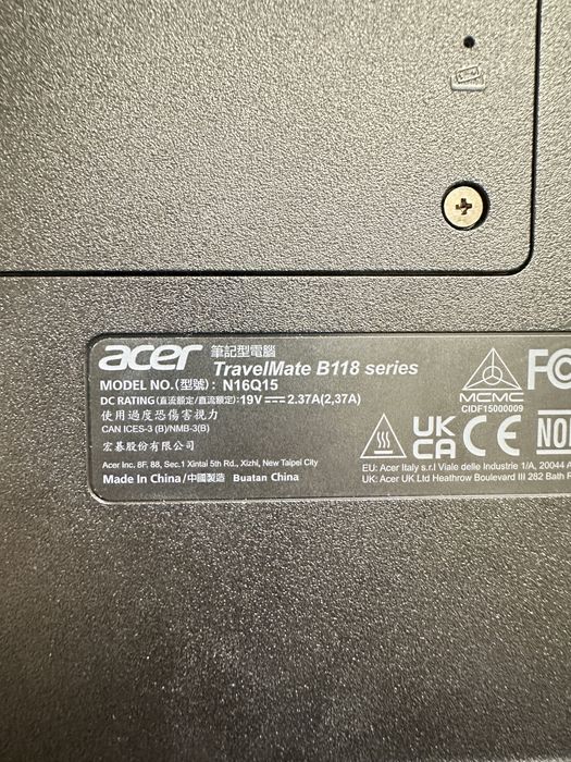 Мини ноутбук Acer