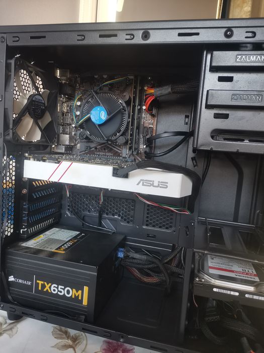 PC Gaming / Office - i3 10th Gen | GTX 970 4GB | 12GB RAM | Sursă Corsair 650W