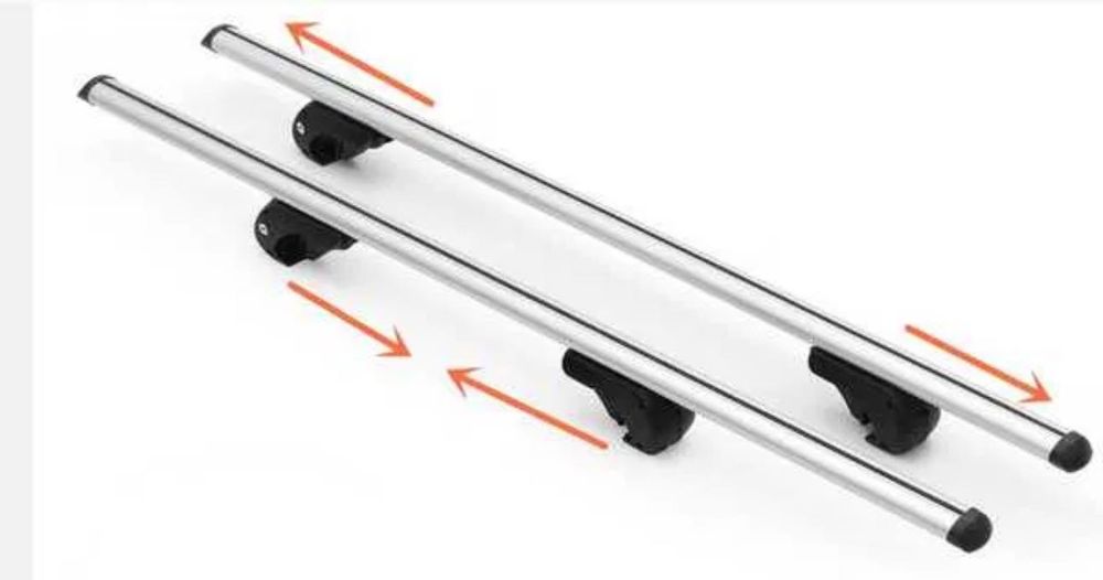 Напречни греди 135 см. Багажник за кола