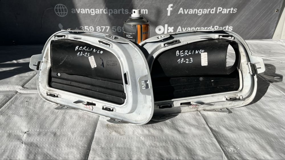 Лява и дясна решетка за халоген Citroen Berlingo 2018-2023