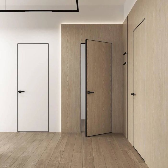 Двери скырити монтаж