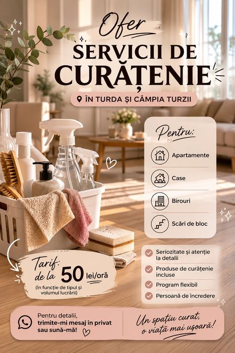 Servicii curățenie