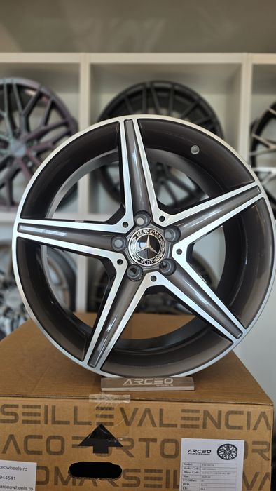 Jante EMR Wheels R18 Mercedes AMG Style C E S CLS CLA GLA GLB GLC GLK CLK SLK A B W205 W213 W222 5x112